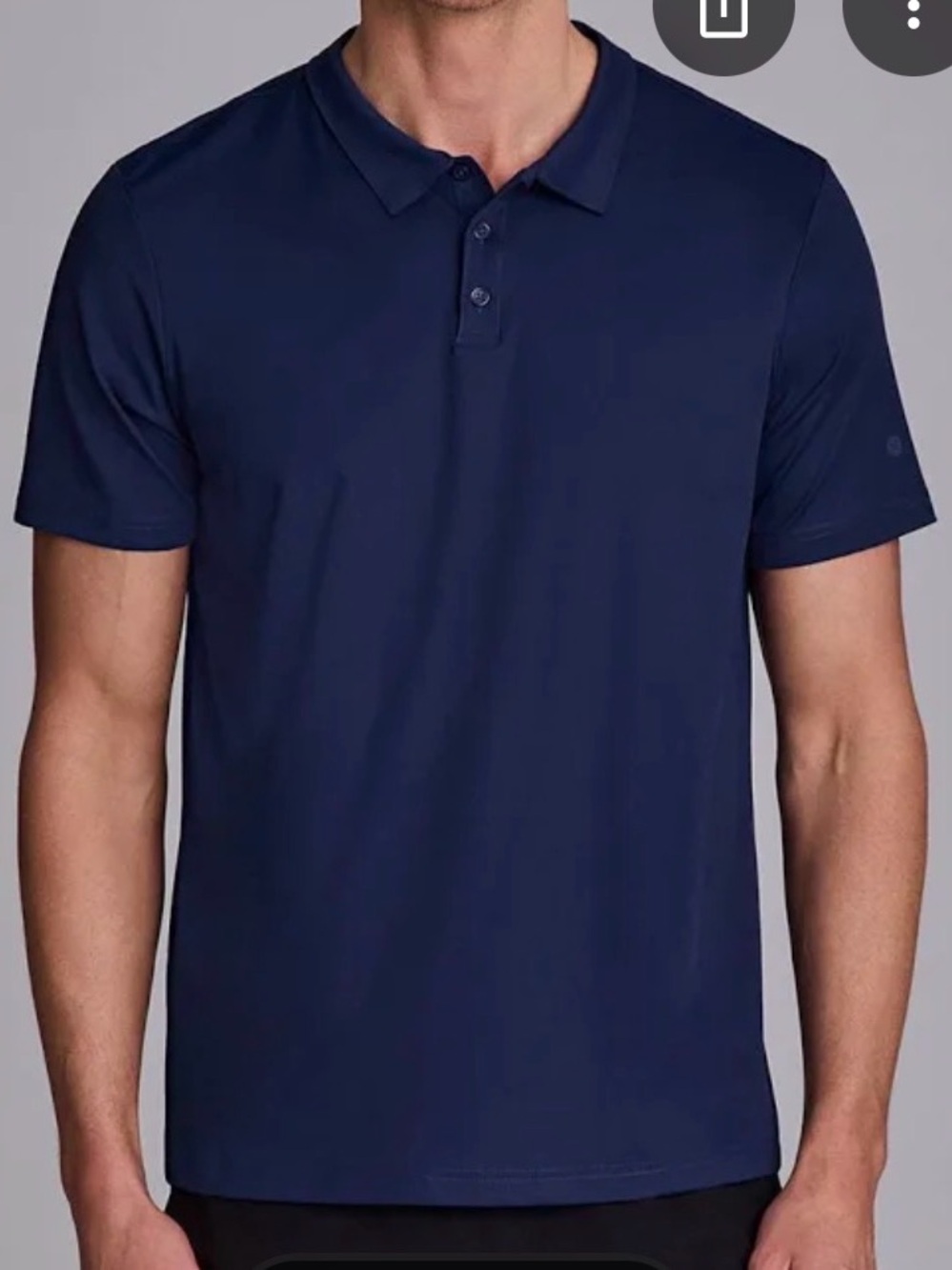 RBX Venture Active Polo in Blue. Sz M. NWT